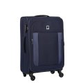NE2020-24-8 Чемодан 4-х колесный 100% полиэстер FABRETTI  (Синий/43*66*27/полиэстер/M)