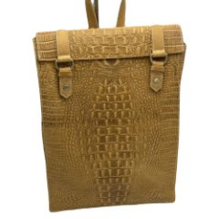 5023 Рюкзак женский натуральная кожа (yellow) (желтый/29*39*10/натуральная кожа/Redmond)