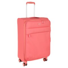 Р2303 (3-ой) Pink (24) чемодан средний тканевый облегченный (Розовый/41*67*25/полиэстер/M/2,7 кг/74 литра/Polar)