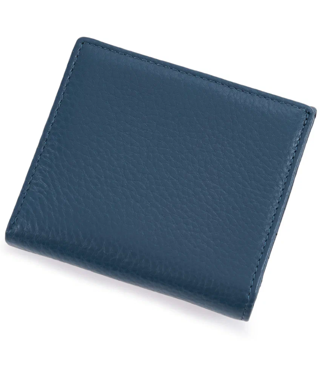 51-353-10-2 Кошелек женский (синий) (cиний/10*9,5*3/натуральная кожа)