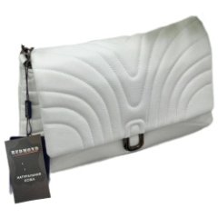 8452К Сумка женская натуральная кожа (white) (Белый/28*19*8/натуральная кожа/Redmond)