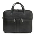 812-21169-1 Портфель мужской (Пеллекон) (Черный/34*26,5*7/Экокожа)