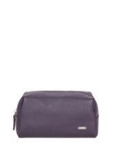 78505 Косметичка МИННА ЧЕРНИКА кожа флотер черника (Синий/натуральная кожа/Esse)