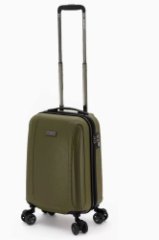 07E-019-420 Чемодан 4-х колесный (Олива/35*55*23,5/поликарбонат/S/2,7 кг/36 литров Eberhart)