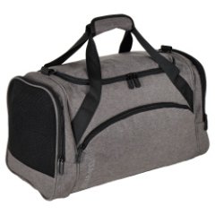 ТВ0113 D.Grey темно-серая Сумка дорожная текстиль (серый тёмный/47*34*23/полиэстер/0,9 кг/37 литров/Polar)