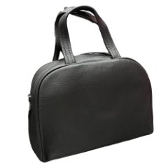 821К Сумка женская натуральная кожа (black) (черный/33*24*10/натуральная кожа/Redmond)