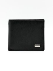 130-DC30-47A Портмоне (Черный/11*10*1/натуральная кожа)