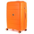 EN9520-28-6 Чемодан 4-х колесный 100% полипропилен FABRETTI (Оранжевый/51*77*31/полипропилен/L/FABRETTI)