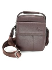 812-81764-2 Сумка мужская экокожа (Пеллекон) (коричневый/18*25*5,5/экокожа/PELLECON)