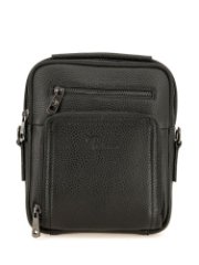 102-81584-1 Сумка мужская кожа (Пеллекон) (черный/19*22*5/натуральная кожа/PELLECON)