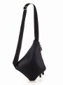 3663 Сумка-рюкзак на одной лямке (черный) (Черный/23*32*1,5/Экокожа/Redmond)