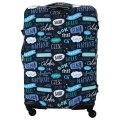 EBH679-M Чехол для чемоданов Blue Teal Hello (Синий/M/полиэстер/Eberhart)