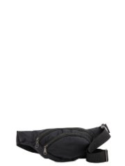 4 Пояс 01 Сумка мужская текстиль (черный) (черный/35*12*6/полиэстер/S.Lavia)