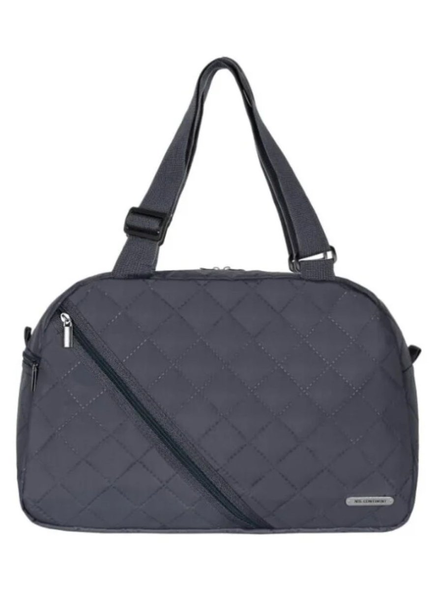 М-1031 Сумка спортивная дюспа серый (Серый/полиэстер/NTL Continent)