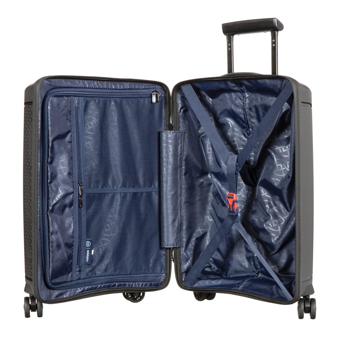 GM22019WS II 29 black Чемодан-тележка Verage (черный/51*77*32+6/полипропилен/L/3,9 кг/112 литров/Verage)