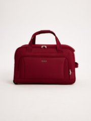 Сумка Boston Burgundy+black 27 (Бордовый+черный) L (бордовый/чёрный/69,5*40*32,5/текстиль/L/2,6 кг/90 литров/L’case)