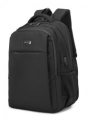 1112 BLACK Рюкзак ARISTOCRAT (черный/29*45*19/полиэстер/1,25 кг/25 литров/ARISTOCRAT )