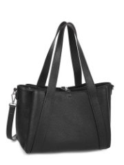 111-135 чёрный Сумка женская (Черный/19*23*15/Экокожа/Hogerland)