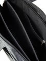 2437 Сумка мужская (черный) (Черный/Экокожа/Redmond)