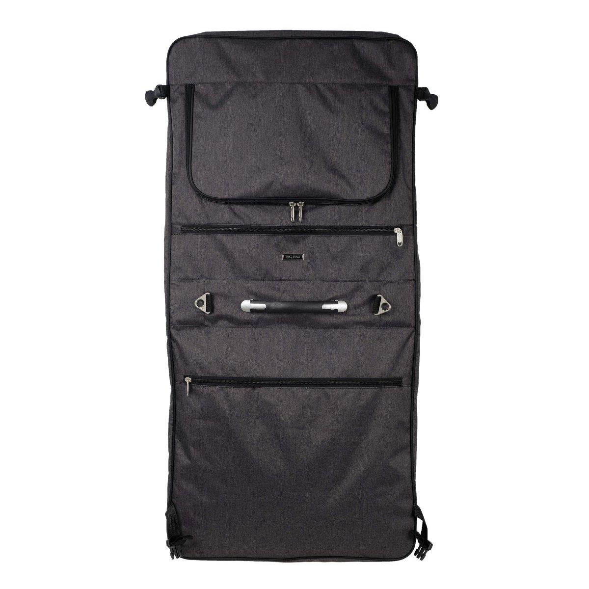 П7115 (серо-коричневый) Портплед из жаккарда А011 (Серо-коричневый/55*56*10/полиэстер/1,7 кг/30,8 литров/Polar)