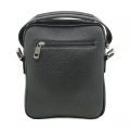 102-81504-1 Сумка мужская кожа (Пеллекон) (черный/20*23*5/натуральная кожа/PELLECON)