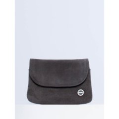 Ri-121KWC Кошелек женский Серый замша (серый/11*10*0,5/натуральная замша/Richet)