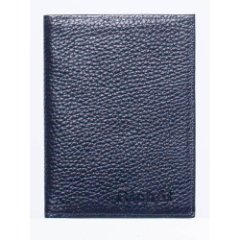 Ri-151O Обложка на паспорт Синий (синий/10*14*0,2/натуральная кожа/Richet)