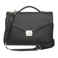 7063 (Napoli black) Портфель Sergio Belotti (черный/40*30*10,5/натуральная кожа/Sergio Belotti)