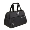2-168 Сумка дорожная (Сатин/черный) (Черный/43*31*29/текстиль/ANTAN)