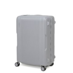 FT1125-24-3 FABRETTI Чемодан 4-х колесный 100% полипропилен (серый светлый/46*66*27/полипропилен/M/FABRETTI)