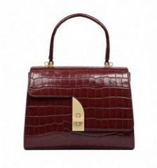 8487 bordo Сумка женская натуральная кожа (бордовый)
