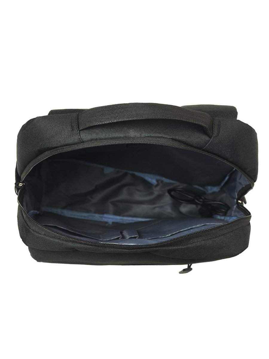 1741 РЮКЗАК ТКАНЬ (чёрный) (Черный/28*40*10/текстиль/Redmond)