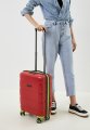 EN6520-20-41 FABRETTI Чемодан 4-х колесный 100% полипропилен (Красный/39*56*20/полипропилен/S/FABRETTI)