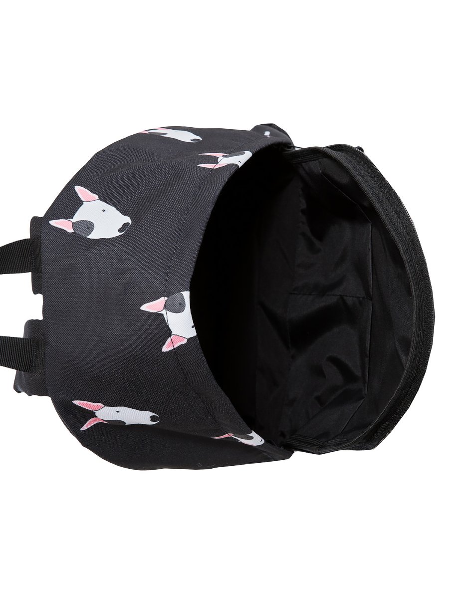 V06M-02 001 105 Рюкзак текстиль (чёрный)  (Черный/27*39*13/текстиль/NaVibe)