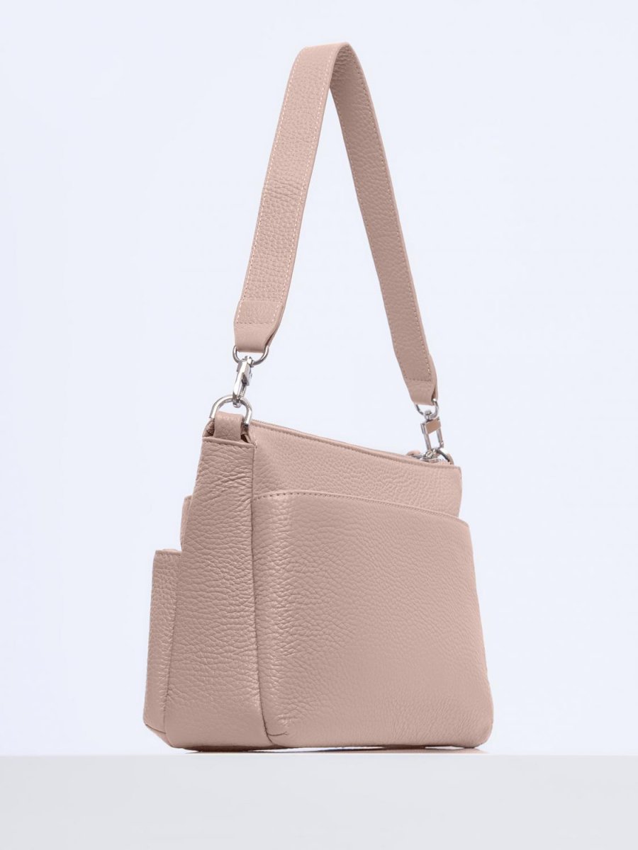 3174LN Сумка женская Пудра (Пудра/26*17*10/натуральная кожа/Richet)