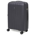 FT2125-28-3 FABRETTI Чемодан 4-х колесный 100% полипропилен (серый тёмный)