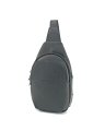В2842-00140 Сумка слинг (чёрный) (черный/15*29*6/текстиль/натуральная кожа/S/Bagsland)