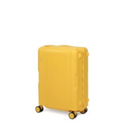 FT1125-20-7 FABRETTI Чемодан 4-х колесный 100% полипропилен (жёлтый/40*56*20/полипропилен/S/FABRETTI)