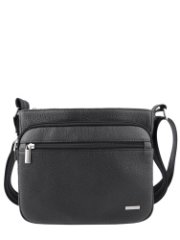 73806 Сумка РОБЕРТ DEERSKIN кожа черный (Черный/натуральная кожа/R.Blake)