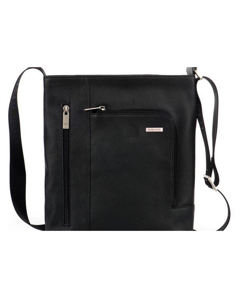 41576 Сумка TEODOR DEERSKIN кожа черный (Черный/24*28*4,5/натуральная кожа/R.Blake)