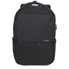 0968 черный Молодежный рюкзак MERLIN  (Черный/22*37*10/полиэстер/MERLIN)