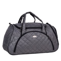 7035.1 (серый) сумка дорожная стежка Модерн текстиль (серый/54*35*30/полиэстер/Polar)