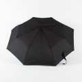RT-33910 Зонт мужской, 3 сл.,полный автомат,пласт.прямая (П/Э) (черный/8-56/эпонж/Jonas Hanway)
