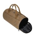 М-710 Сумка спортивная брезент (коричневый-бежевый) (Коричневый/бежевый/43*25*25/брезент/NTL Continent)
