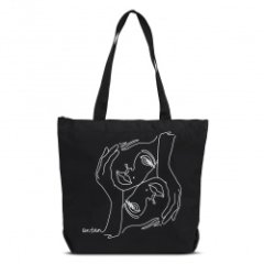 1-111 Сумка молодёжная (Без слов/черный 212) (Черный/36*43*12/текстиль/ANTAN)