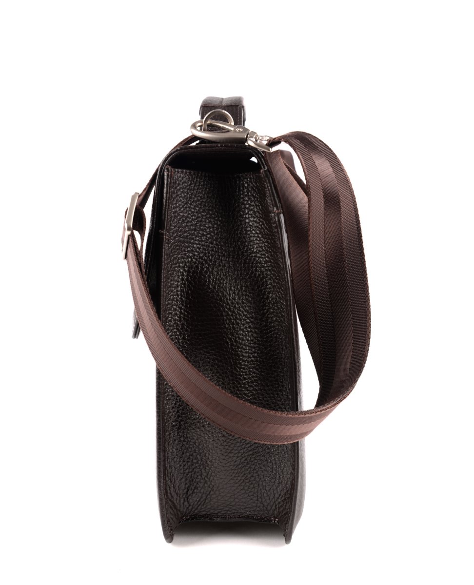 53431 Портфель MARK DENVER кожа шоколад (Коричневый/натуральная кожа/R.Blake)