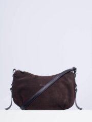 3229LNC Сумка женская замша (коричневый) (коричневый/29*17*8/натуральная замша/кожа/Richet)