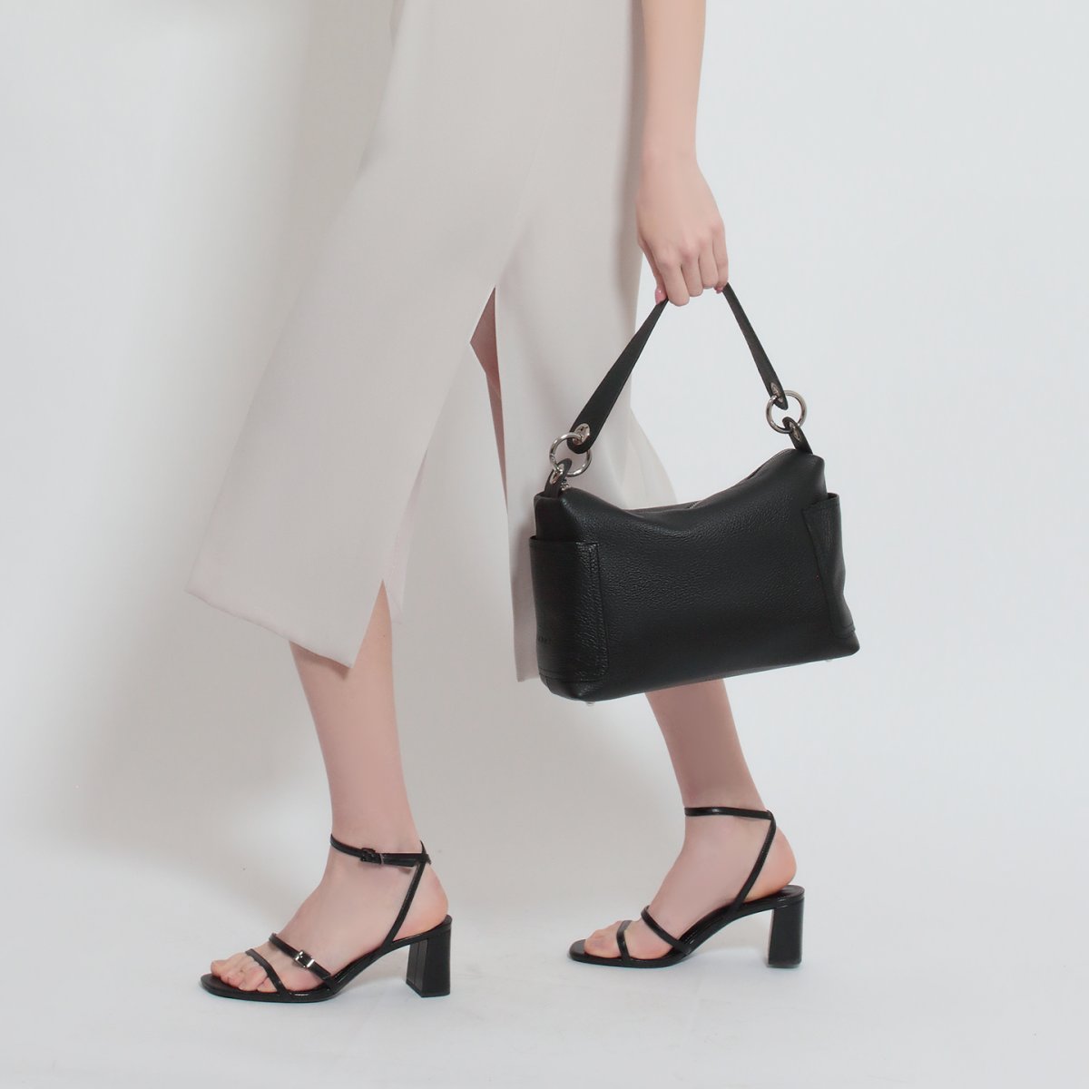 2933LN Сумка женская Черный (Черный/28*23*10/натуральная кожа/Richet)