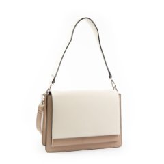 110-105-39 Сумка женская (бежевый/молочный) (Бежевый/молочный/24*8*17,5/Экокожа/M)
