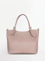 2421LN Сумка женская Пудра (Розовый светлый/30*20*12/натуральная кожа/Richet)